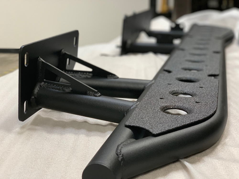 Cali Raised LED Rock Sliders For Toyota 4Runner 2014-2020