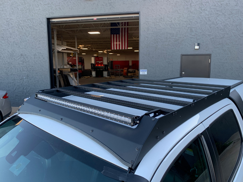 Cali Raised LED Economy Roof Rack For Toyota Tacoma 2005-2020