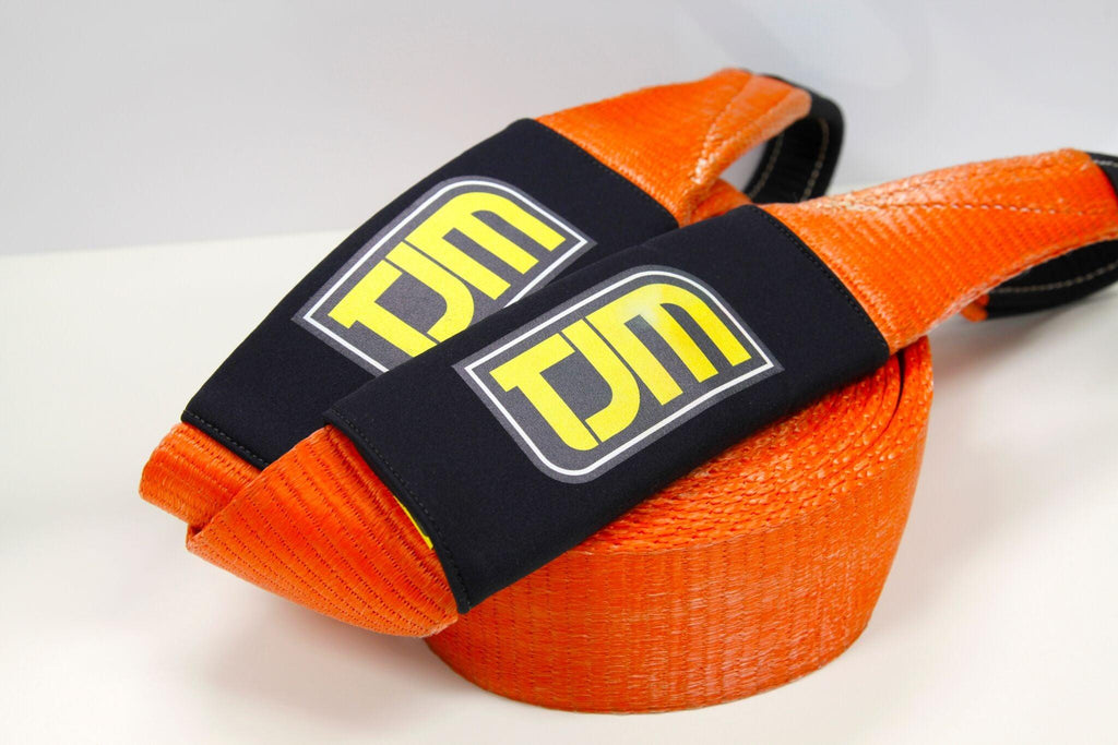 TJM Snatch Strap 11,000 Kg (24,000 Lbs)  with neoprene protectors