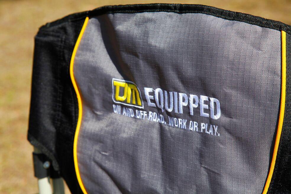 oxford cloth water resistant material of the tom camping chair