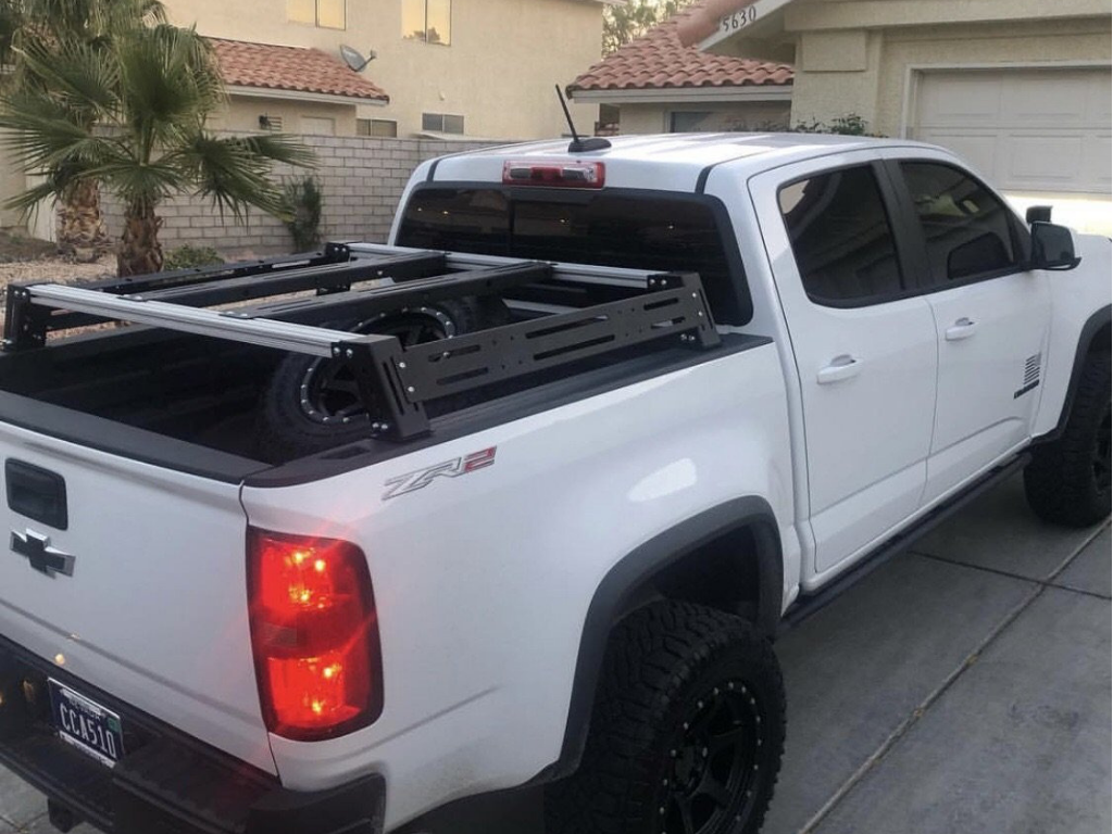 Cali Raised LED Overland Bed Rack For Chevrolet Colorado 2012-2021 ...