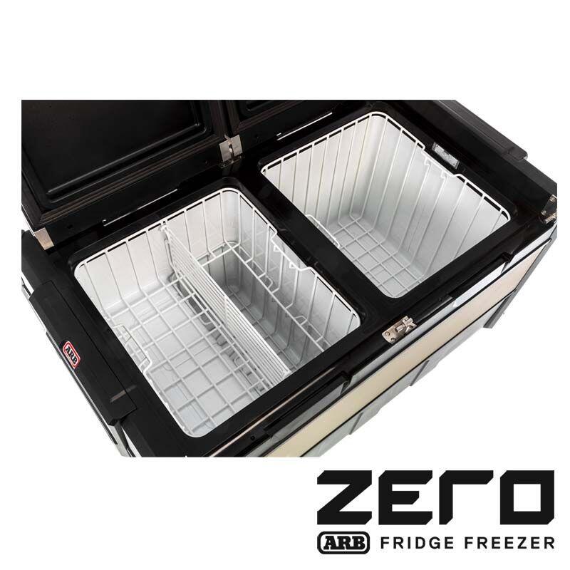 Open Top Dual-Zone Zero Fridge Freezer 101QT by ARB