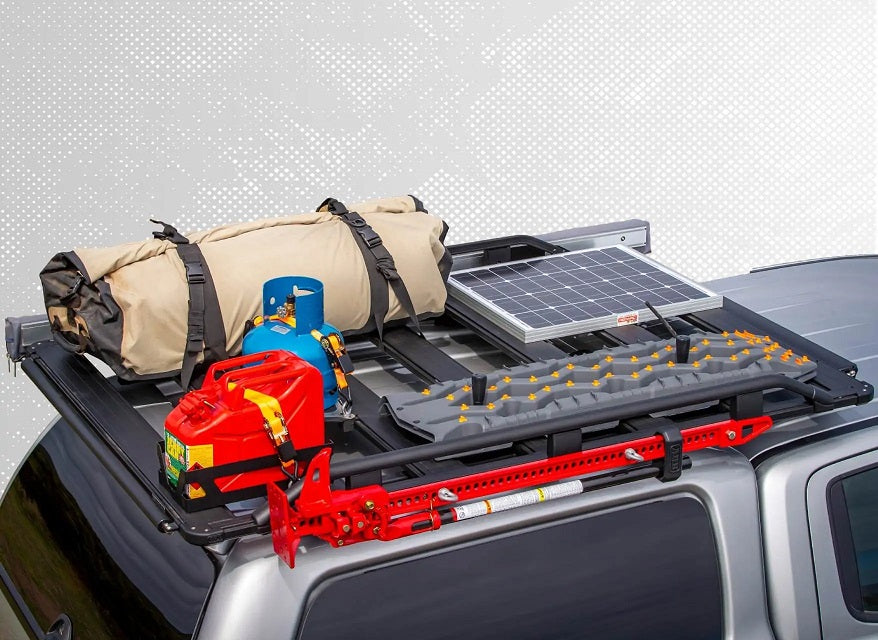 ARB Base Rack with accessories and solar panel
