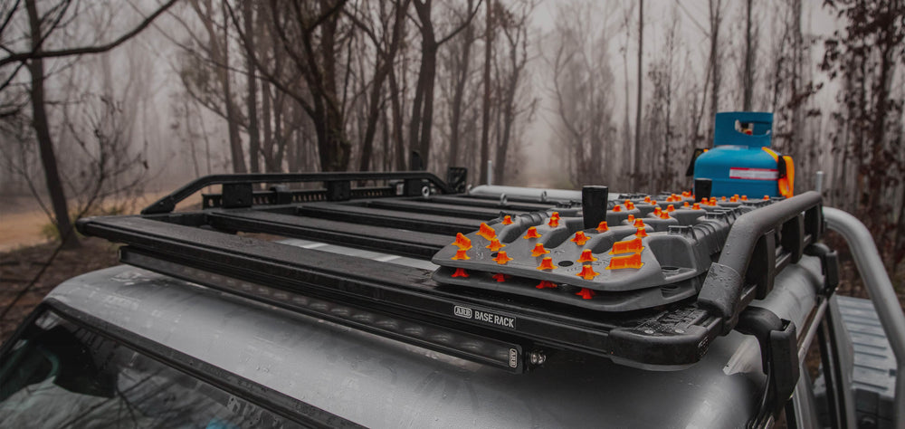 ARB Base Rack with accessories and light bar kit