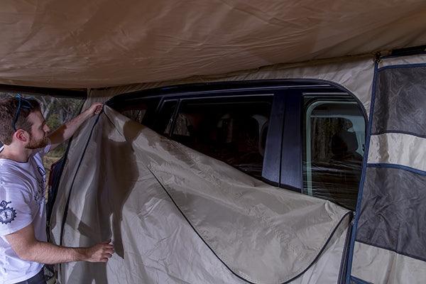 ARB 2500 DELUXE AWNING ROOM WITH FLOOR DETAIL VIEW