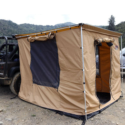 Awning Camp Shelter Room With PVC Floor - For 6.5′ x 8′ Awning - by Tuff Stuff