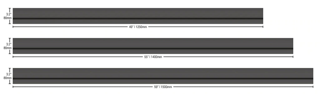 Additional K9 Bed Rail Load Bar Assemblies - 1 Load Bar and 2 Feet 