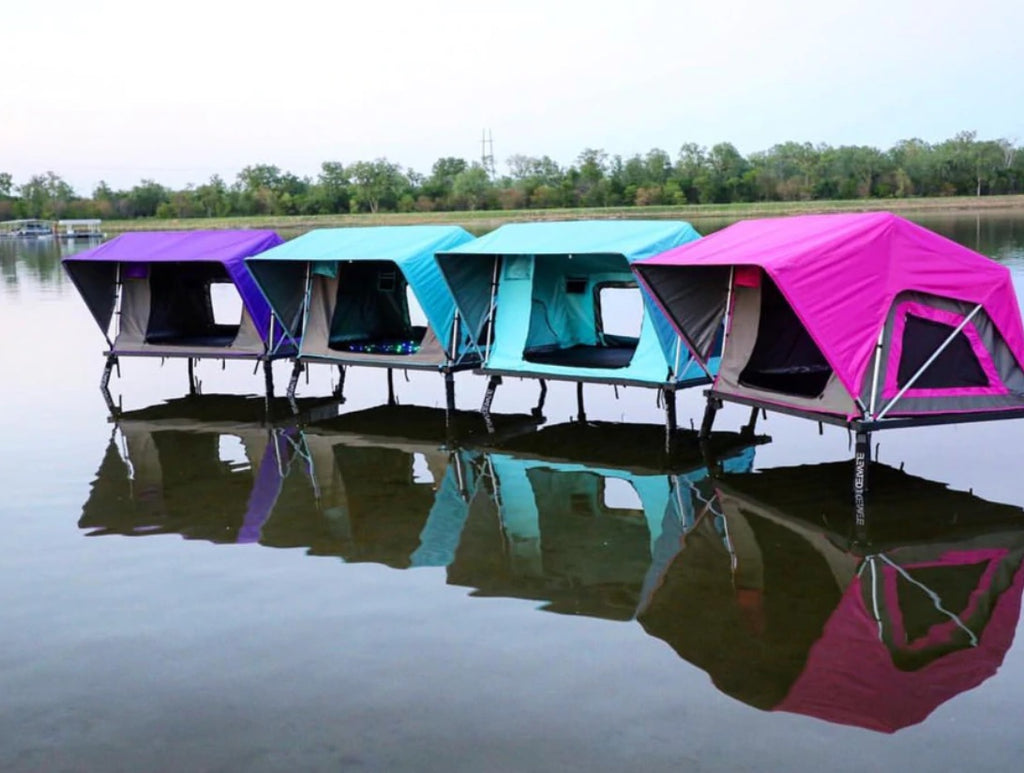 adventure tents hagen GoFSR Adventure Series - Manual Elevated - Rooftop Tent Pink
