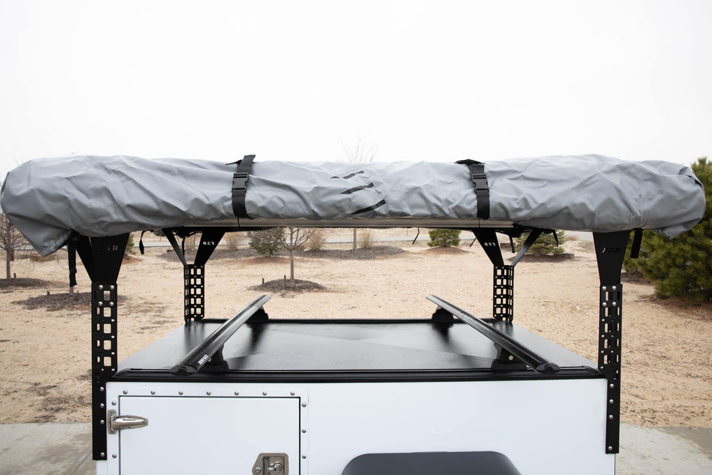 adventure roof tent GoFSR Adventure Series - Manual Elevated - Rooftop Tent Pink