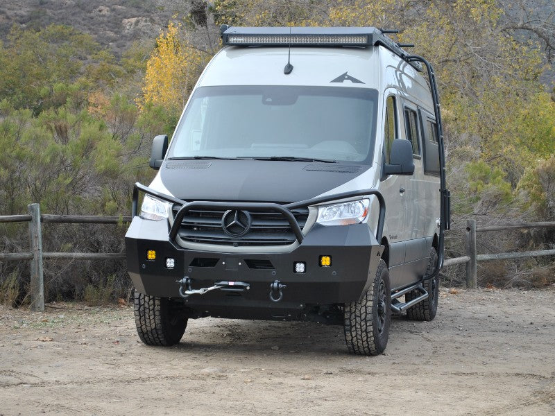 Aluminess Front Winch Bumper for Mercedes Sprinter 2019-2022