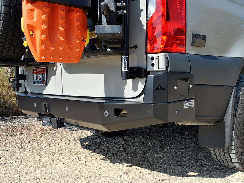Aluminess Slimline Rear Bumper No Swing Arms for Mercedes Sprinter 2019-2022