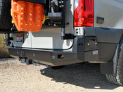 Aluminess Slimline Rear Bumper No Swing Arms for Mercedes Sprinter 2019-2022