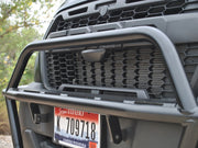 Light Bar/Brush Guard  by Aluminess Mounted on a for Ford Transit