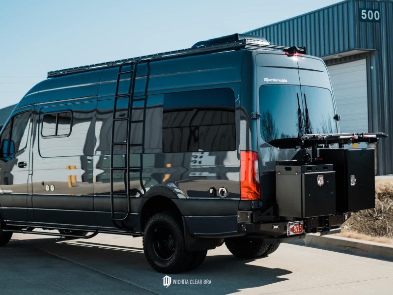 Aluminess Slimline Rear Bumper Box Sold Separately for Mercedes Sprinter 2019-2022