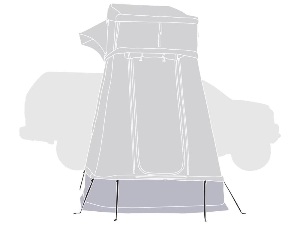 Thule Tepui Annex Extension For Thule Tepui Roof Top Tents - 4 Sizes - Off Road Tents