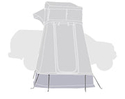 Thule Tepui Annex Extension For Thule Tepui Roof Top Tents - 4 Sizes - Off Road Tents