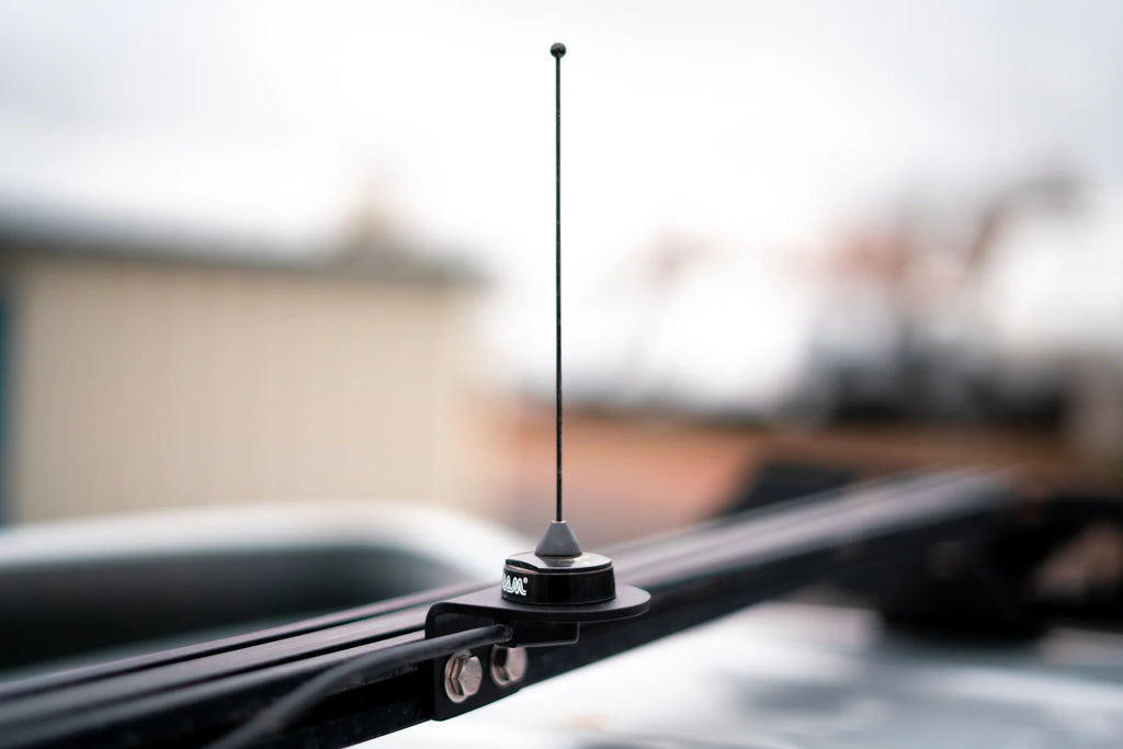 The antenna using the antenna mount by Sherpa