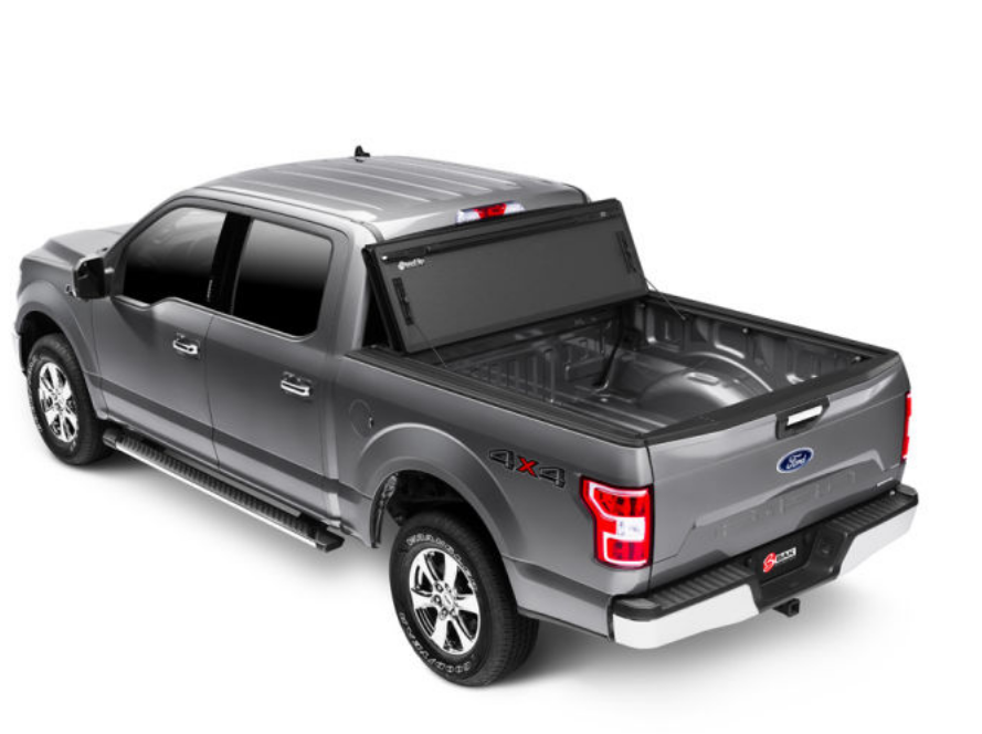 Left Angle Of BAKFlip MX4 Truck Bed Cover For Ford F150 2021