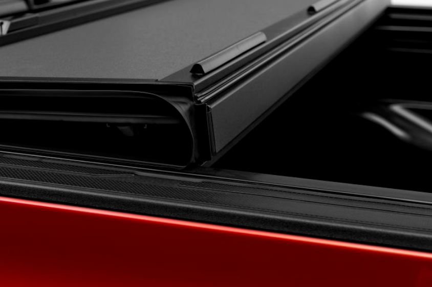 Matte Finished Looked BAKFlip MX4 Truck Bed Cover With Deck Rail System For Toyota Tacoma 2005-2015