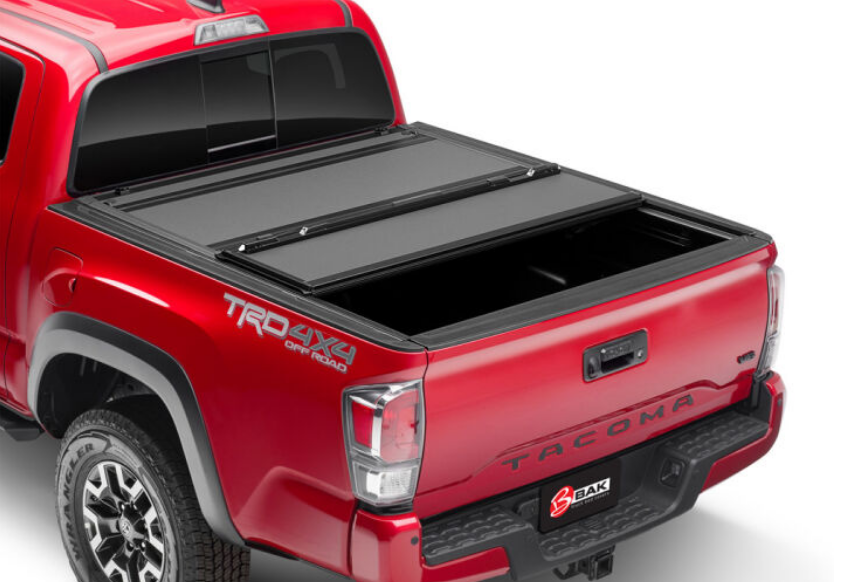 BAK Industries BAKFlip MX4 Truck Bed Cover W/ Deck Rail System