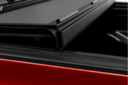 Matte Finished Look of BAK Industries BAKFlip MX4 Truck Bed Cover W/ Deck Rail System