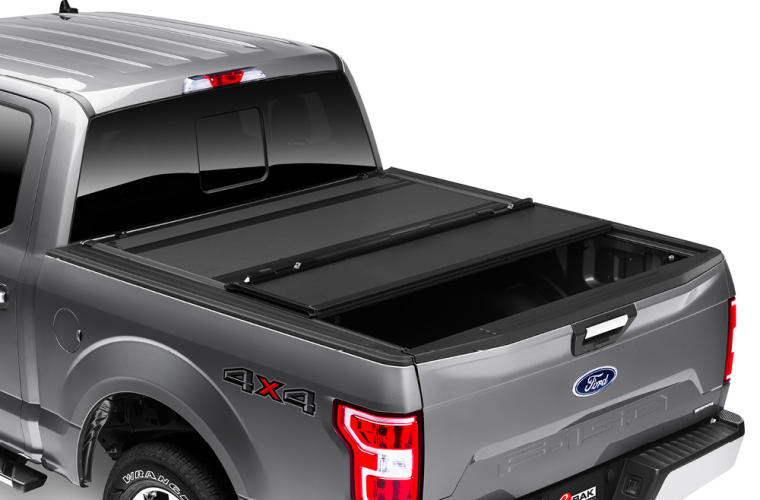 Semi open truck bed cover BAKFlip MX4 for Ram 1500/2500/3500