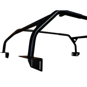 powder coated black rack