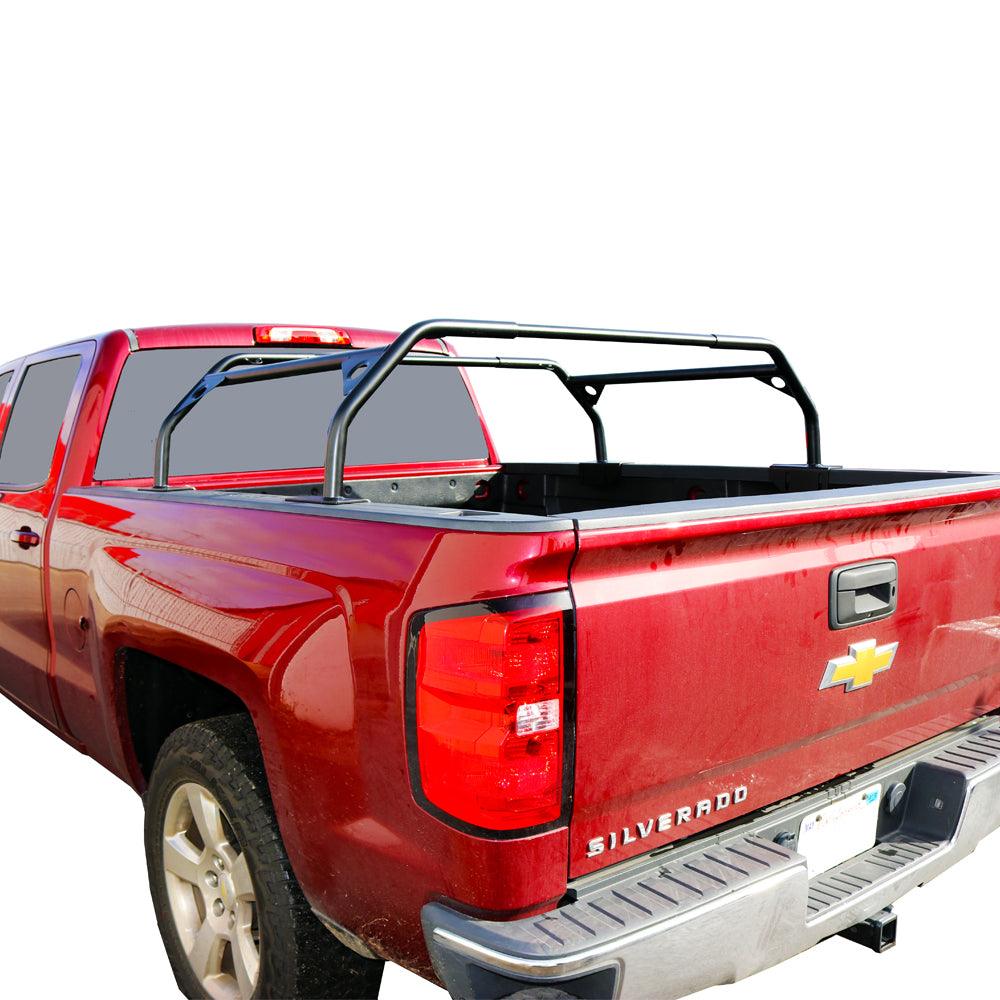 powder coated truck bed rack