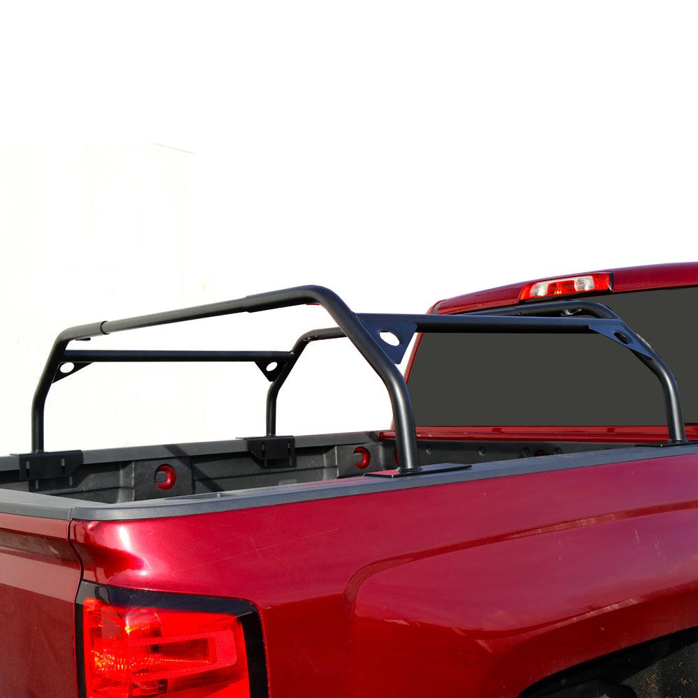 Tuff Stuff Roof Top Tent Adjustable 40" Black Powder Coated Truck Bed Rack