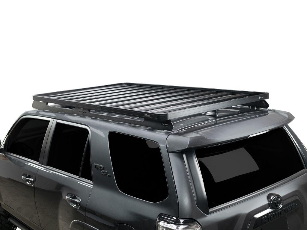 Rear View of Slimline II Roof Rack Kit by Front Runner for Toyota 4Runner 2010-2023