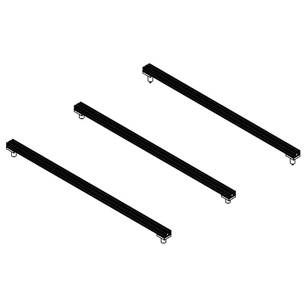 crossbars to mount the BadAss Rugged Rooftop Tent For Land Rover LR3/LR4 & Discovery 4