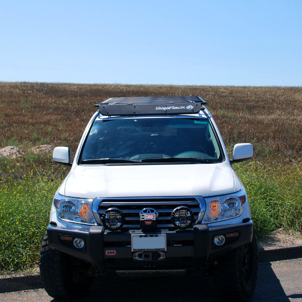 Roof Rack For Land Cruiser With Wind Deflector