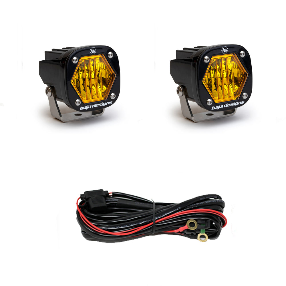 Baja Designs S1 Amber Pair  LED Lights