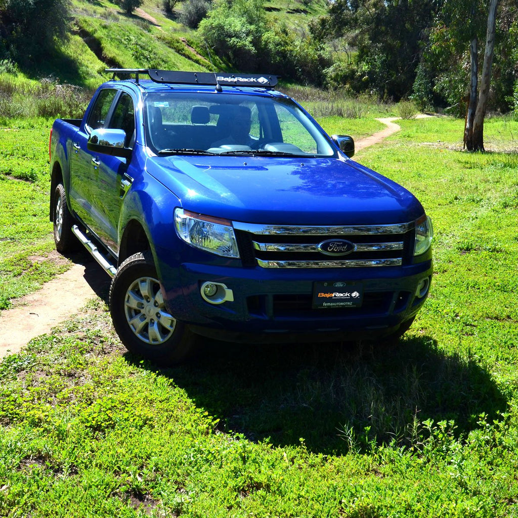 Utility (Flat) Rack For Ford Ranger Left Front View