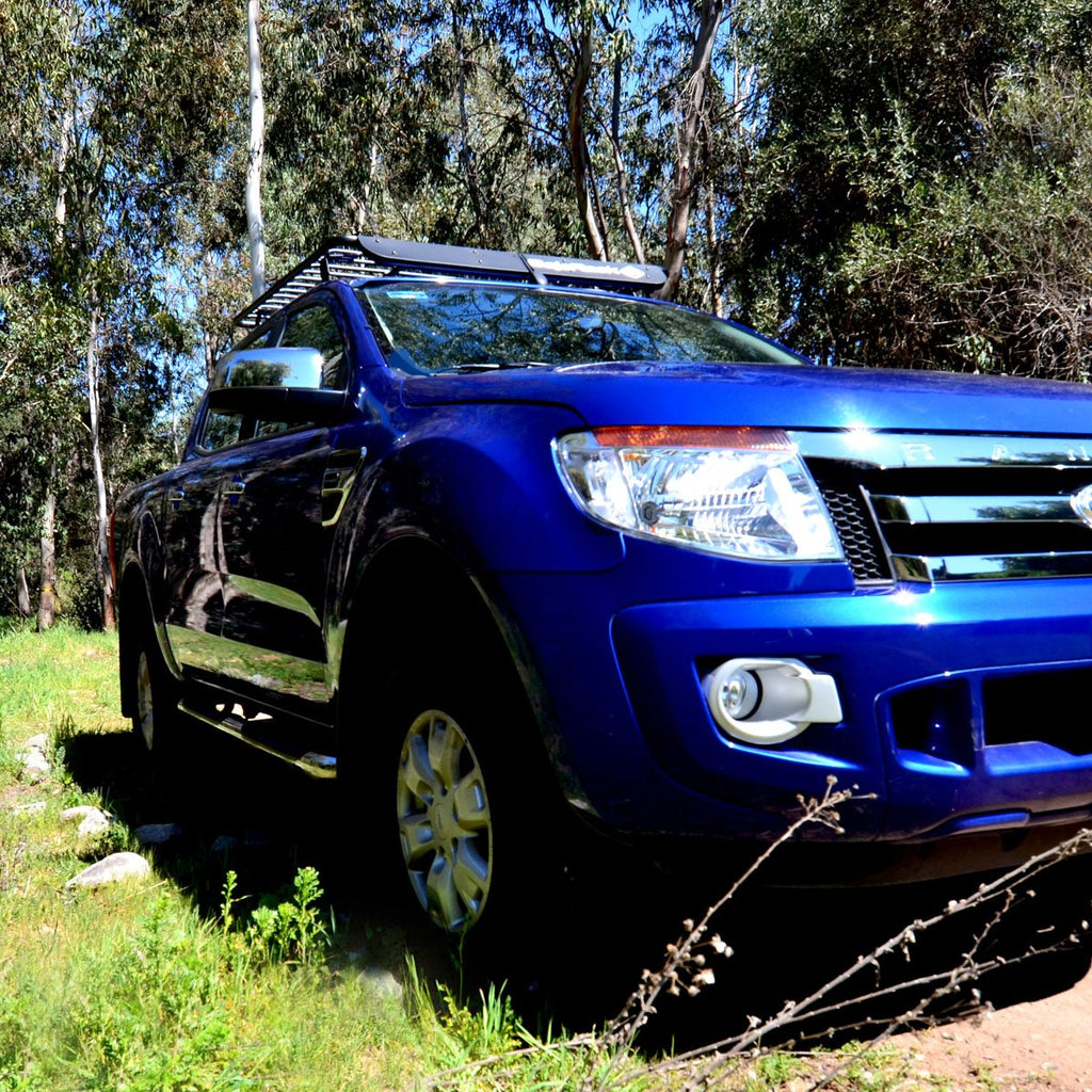 Utility (Flat) Rack For Ford Ranger Front Left View