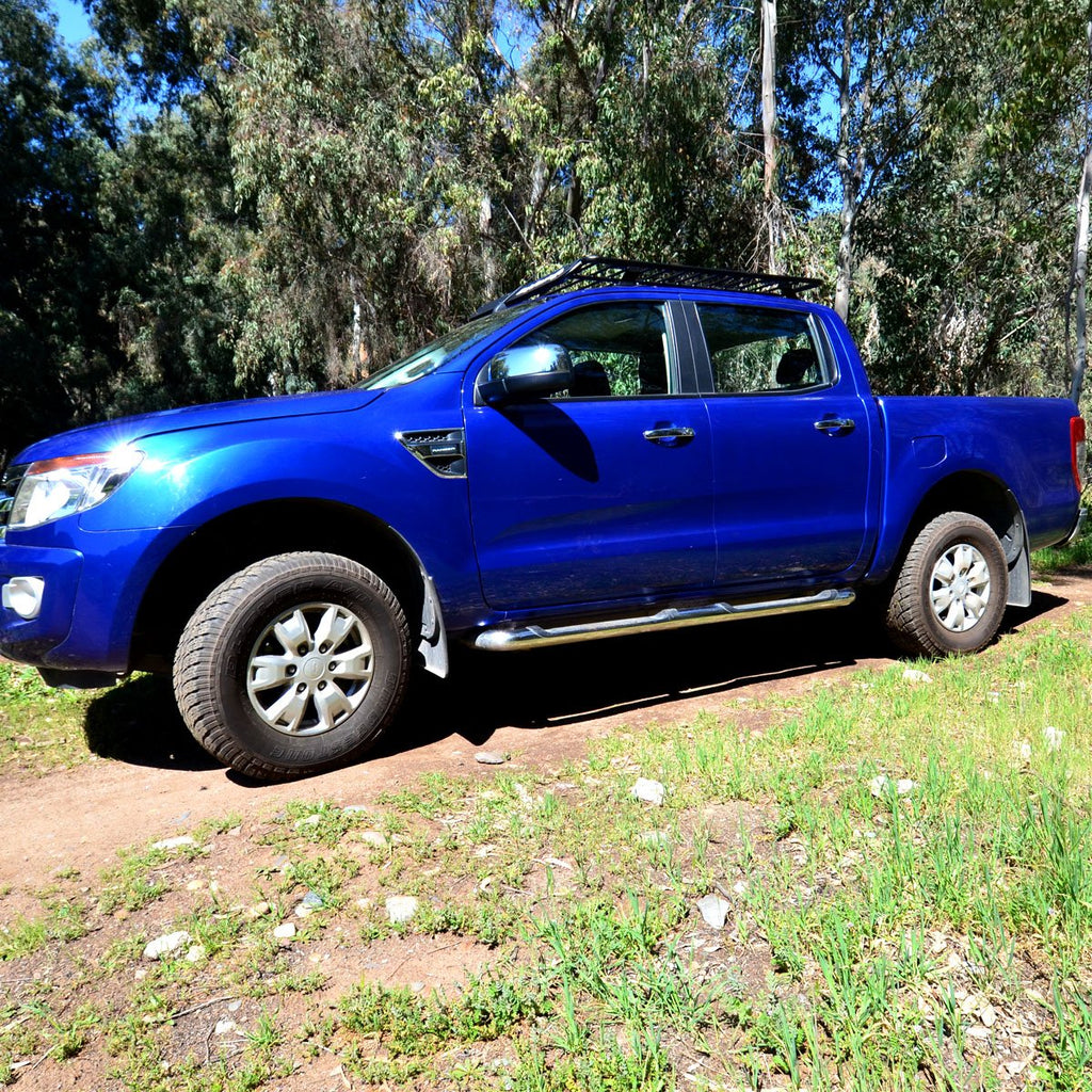 Utility (Flat) Rack For Ford Ranger Right Front View