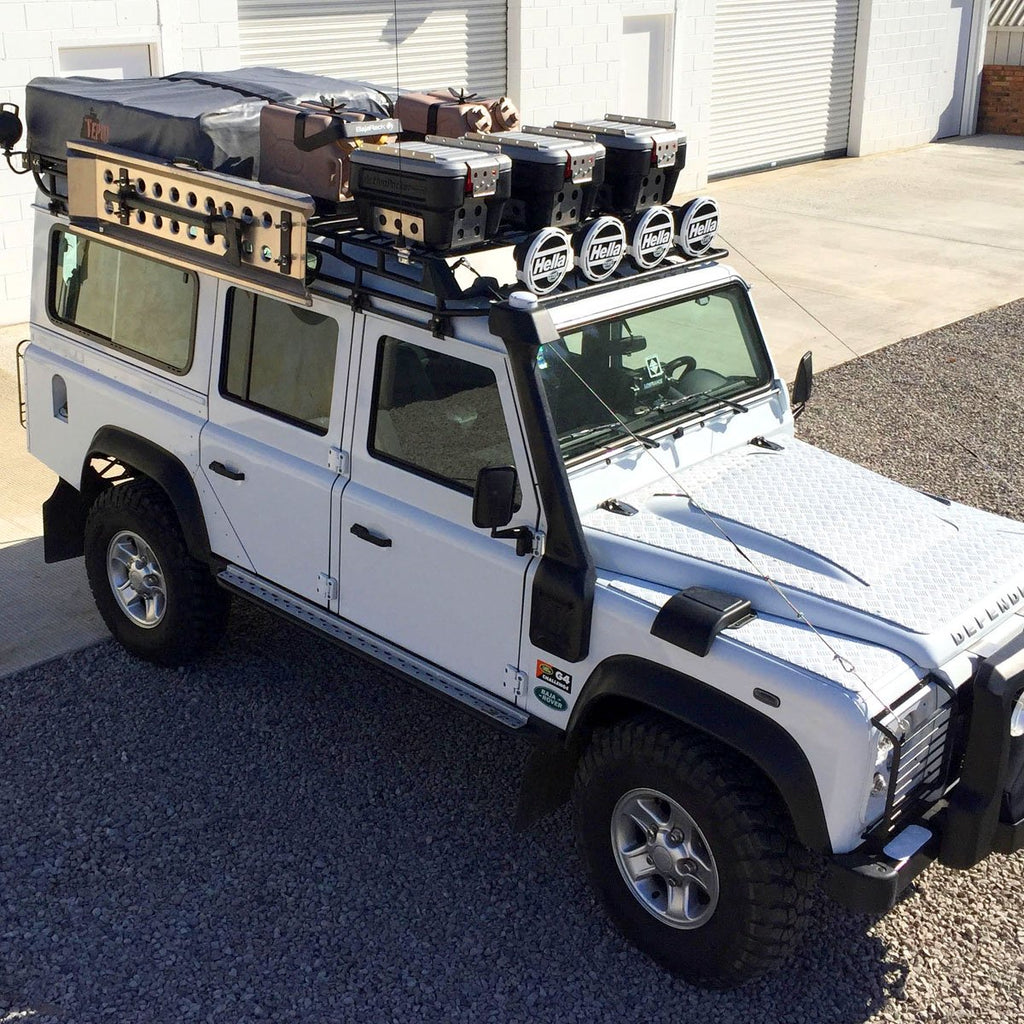 BajaRack Utility Flat Rack For Land Rover Defender 110 – Off Road Tents