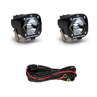BAJA Designs S1 Spot White LED light pair kit