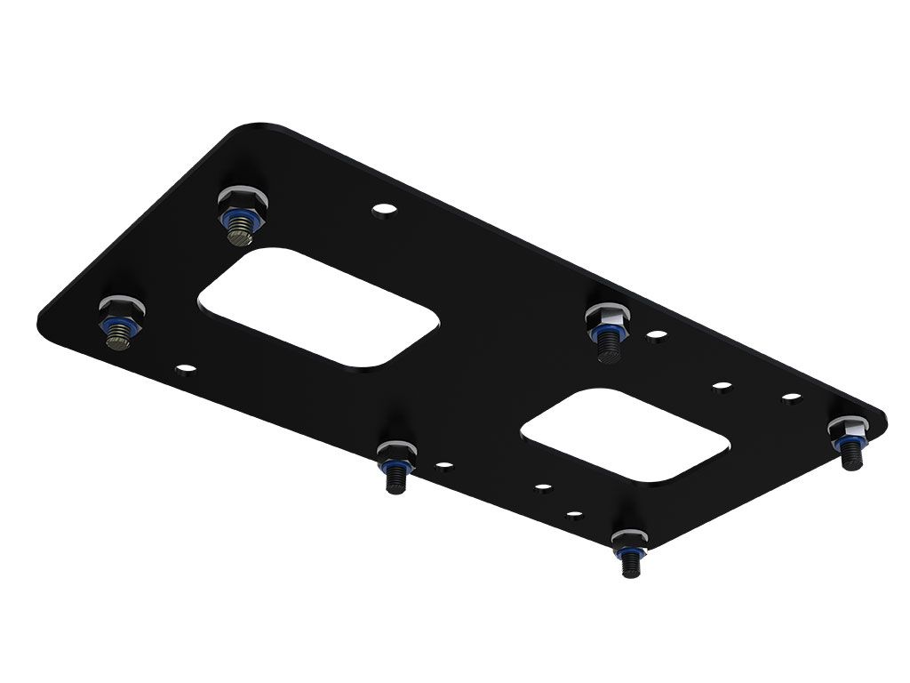Battery Device Mounting Plate With Bolts