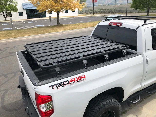 Bed Rail Rack Kit For Toyota Tundra - Lightweight Low Profile 