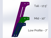 dimensions of Cali Raised LED Overland Bed Rack For Toyota Tundra 2014-2020