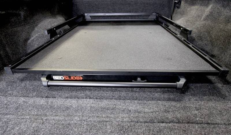 Black Full View Bedslide 1000 Classic for 2014 To Current Of Toyota Tundra 5.5', 6.5', And 8' Bed