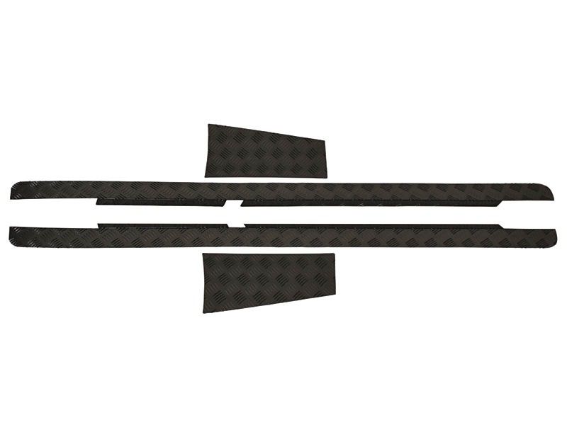 Front Runner Black Finish Sill Protector/Black For Land Rover Defender 110