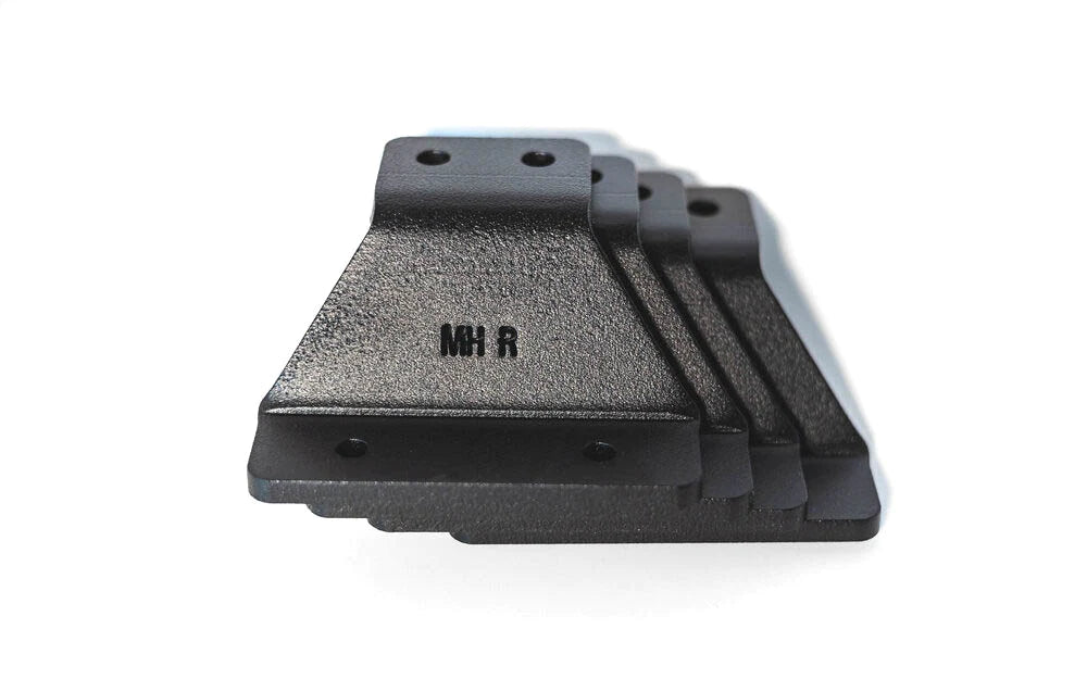 The durable mounting feet of Sherpa