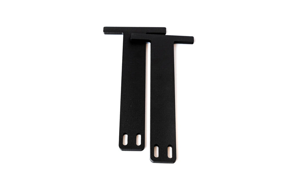 Durable powder coat mounts
