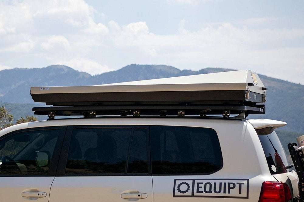 closed view of the eezi-awn blade hard top tent
