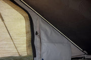 inside view of the blade hard shell roof top tent by eezi-awn