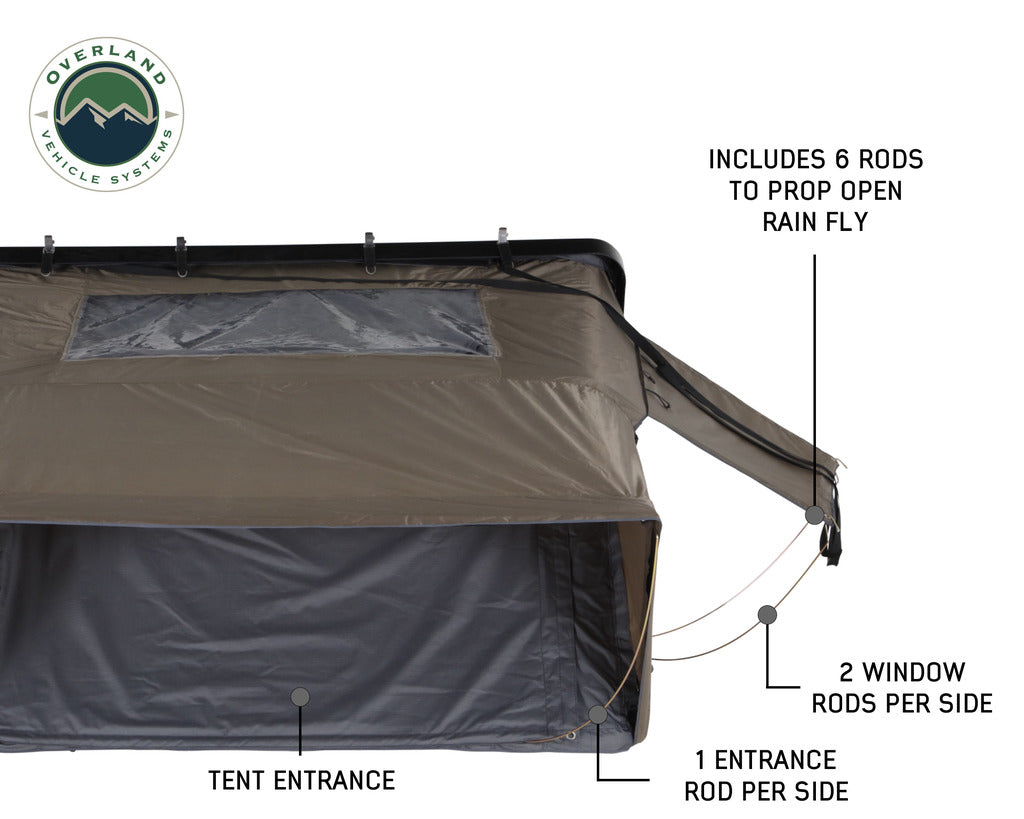 OVS Bushveld Rooftop Tent Body Materials and Features