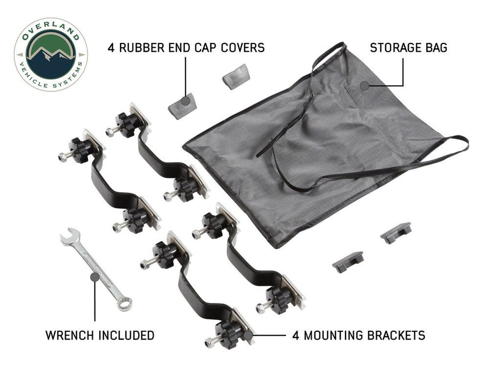 Hardware Installation are included for Bushveld Hardcase Rooftent by OVS