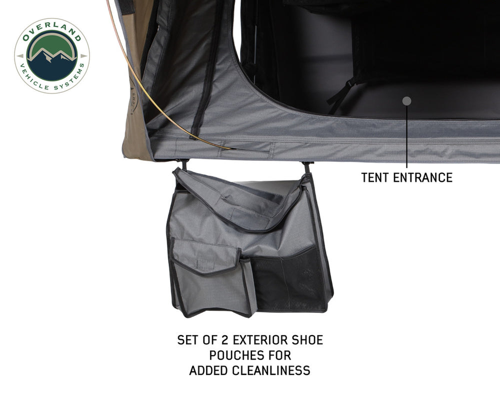 Slipper or Shoe Bag at the Tent Entrance of Bushveld Hardshell Rooftop Tent